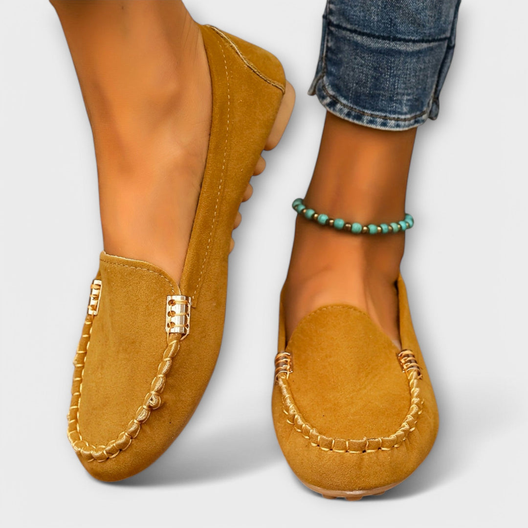 Loafers for Women | Stitched Slip-On
