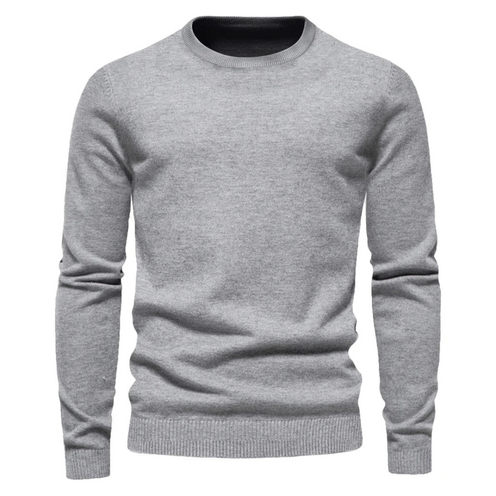 Men’s Sweater | Long Sleeve Solid Design