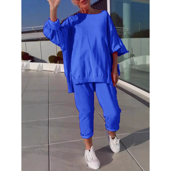 Women’s Loungewear | Loose Pullover and Ankle Pants