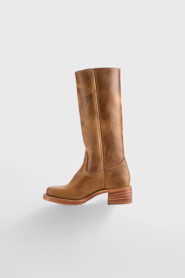 Boots For Women | Knee-High Rounded Front