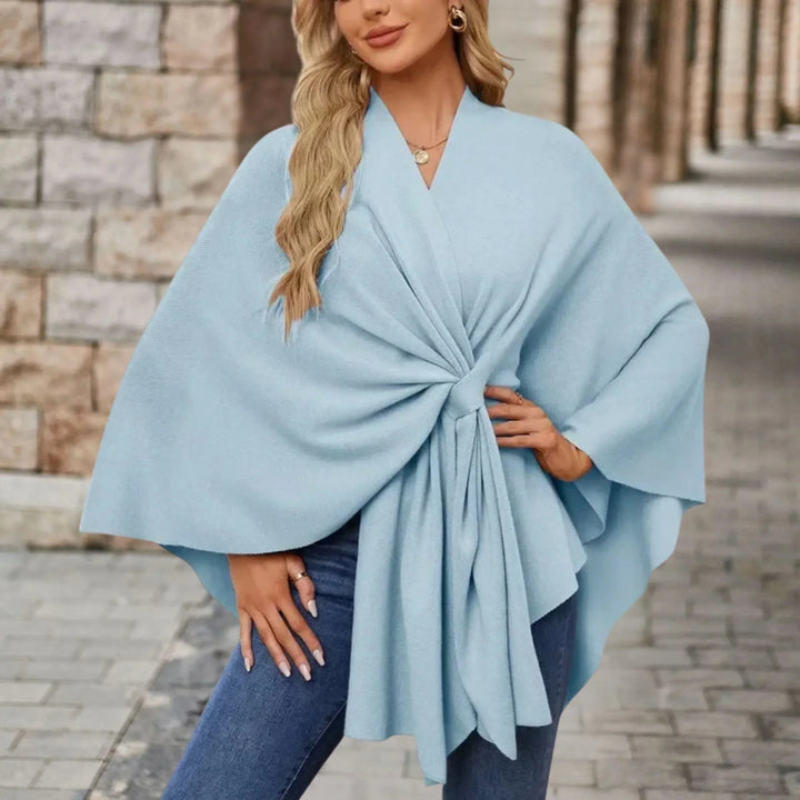 Women’s Poncho | Asymmetrical Hemline