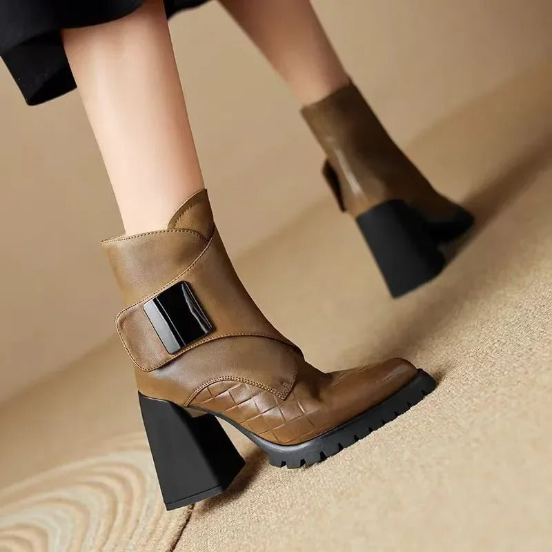 Boots For Women | Ankle-Length Shaft Upper Strap