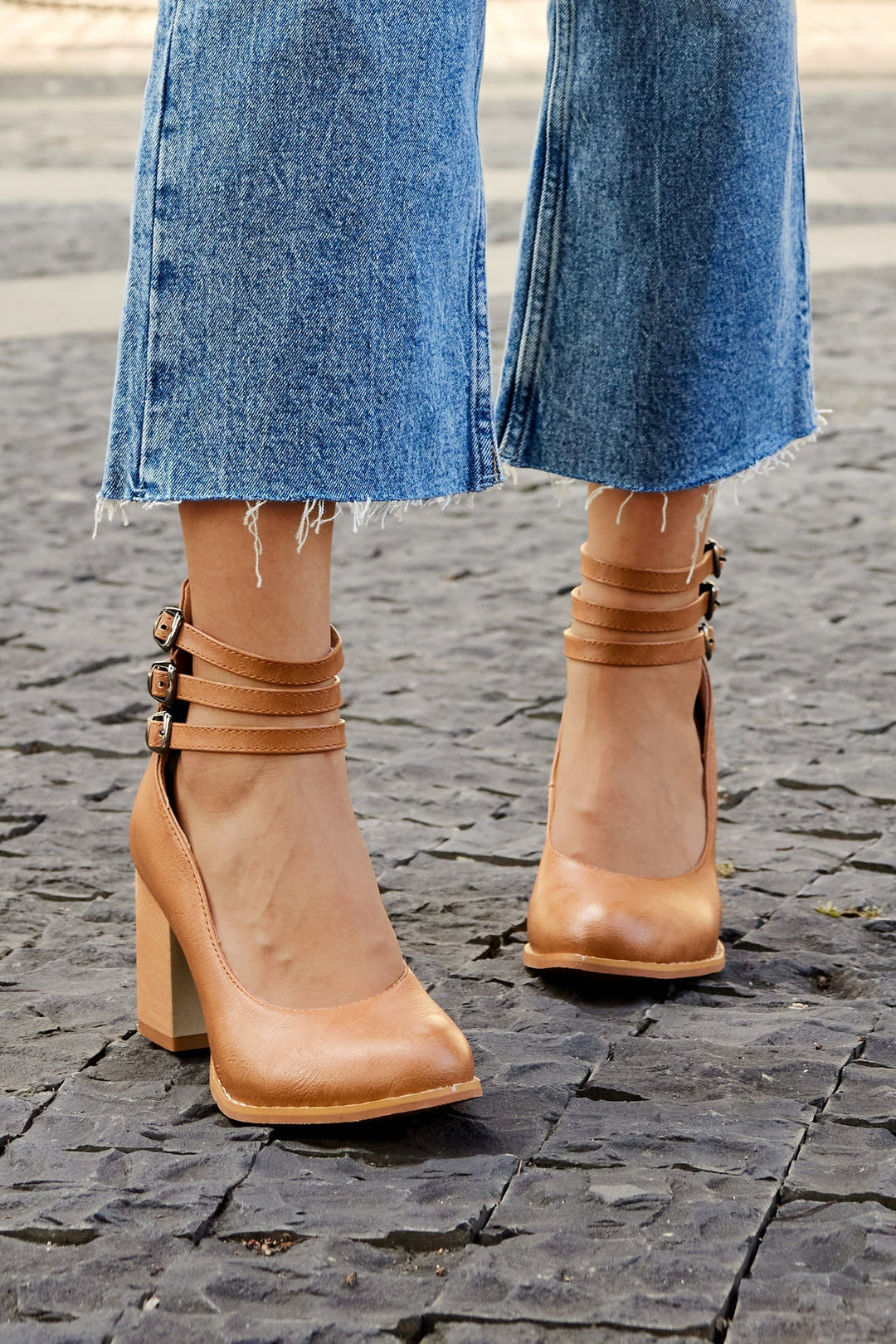 Heels For Women | Adjustable Buckle Closure