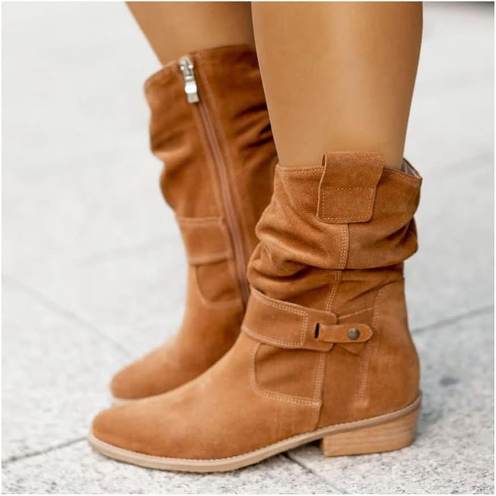 Knee-high Boots for Women | Strap detail Accent