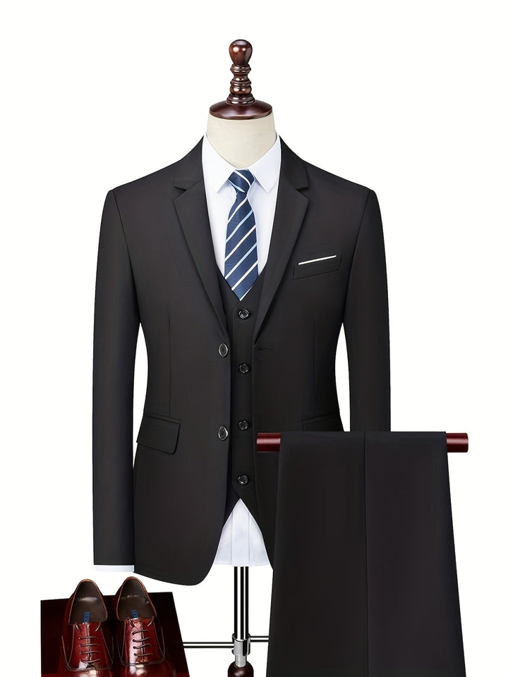 Men’s Two-Piece Suit | Single Breasted Notch Lapel