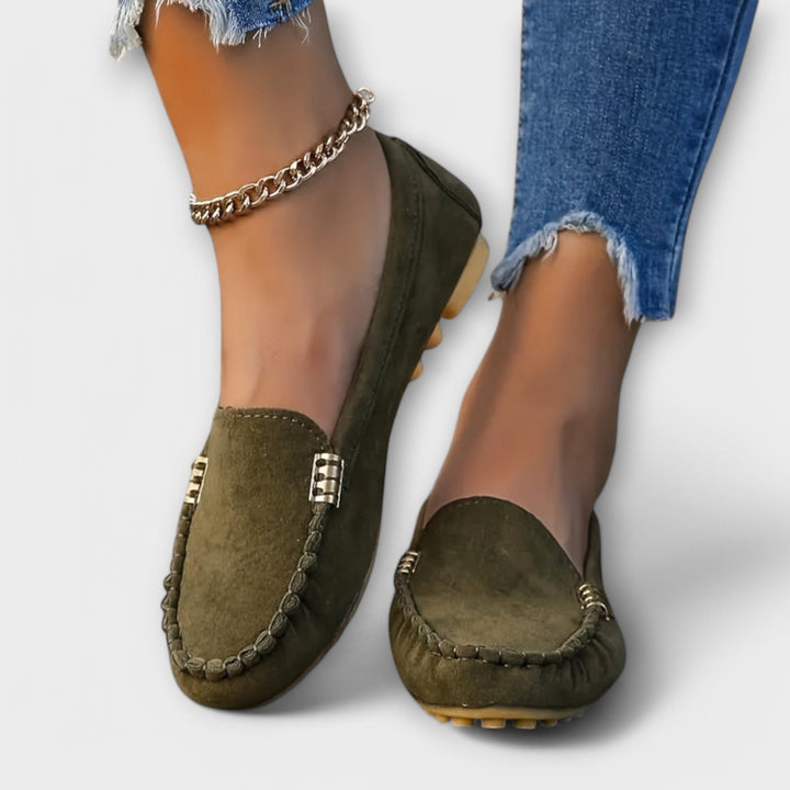 Loafers for Women | Stitched Slip-On