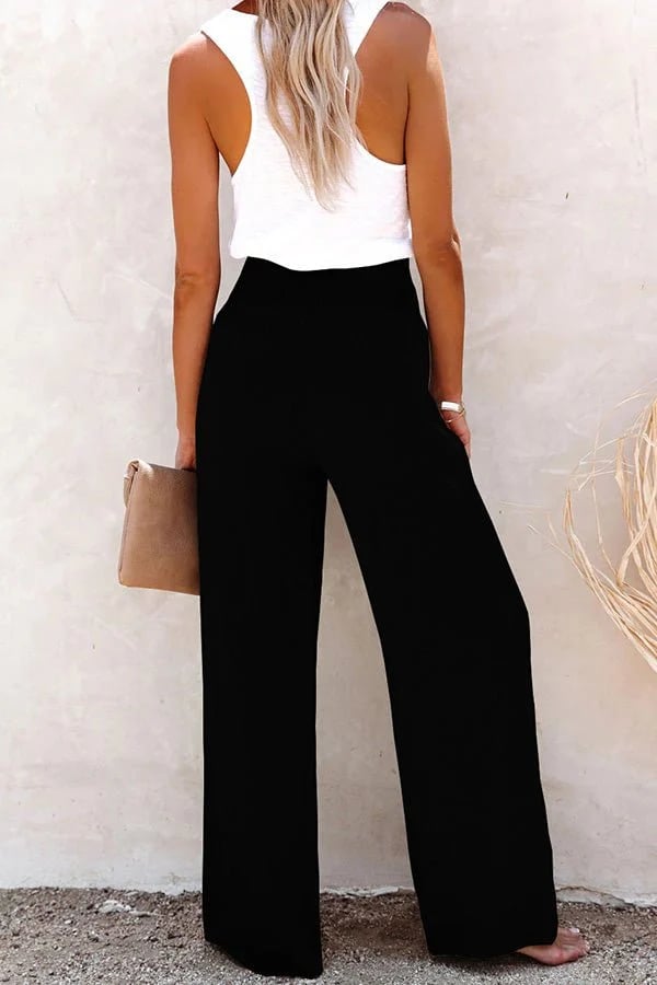 Women's Trousers | Elasticated High Waist