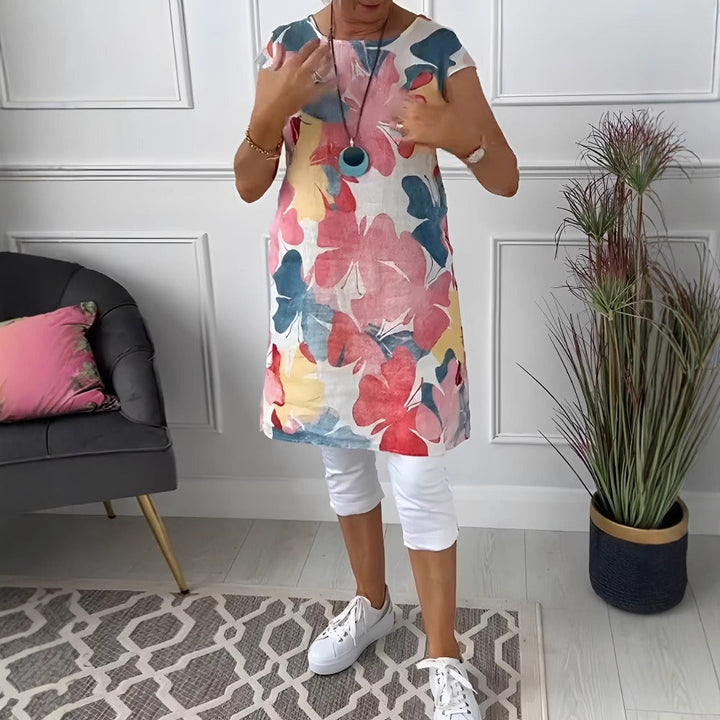 Women’s Summer Dress | Short Cap Sleeves