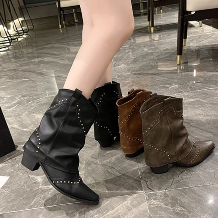 Boots For Women | Low Heel Ankle Cut