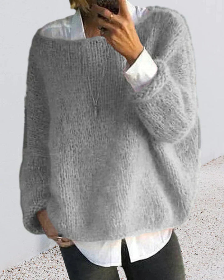 Women’s Sweater | Oversized Round Neck