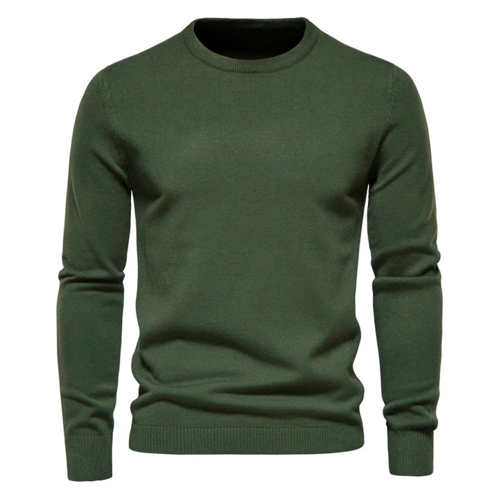 Men’s Sweater | Long Sleeve Solid Design