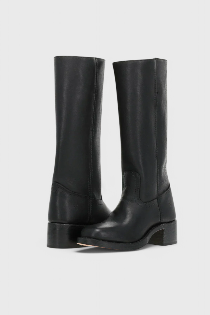 Boots For Women | Knee-High Rounded Front