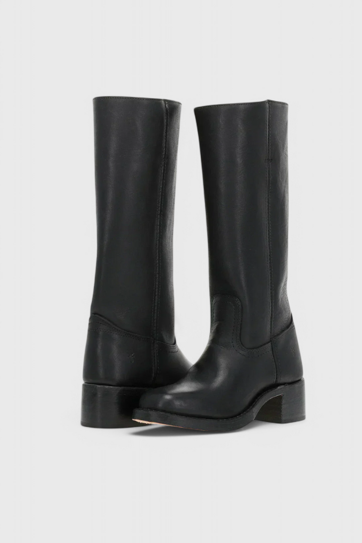 Boots For Women | Knee-High Rounded Front