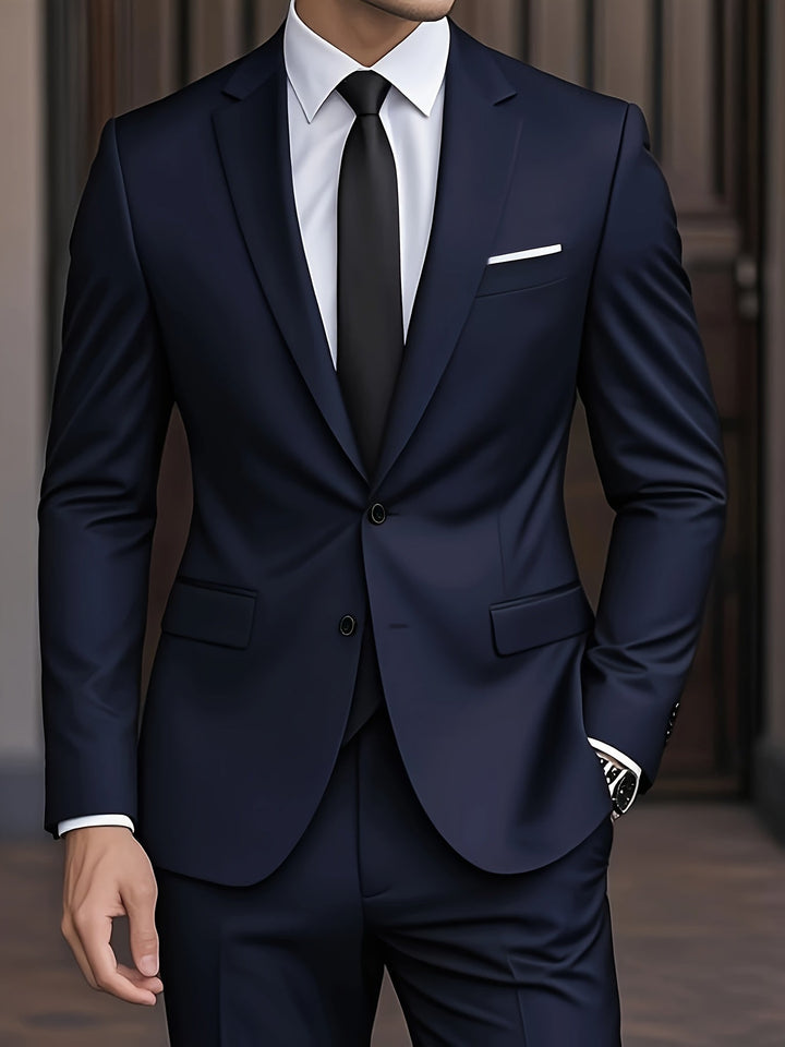 Men’s Two-Piece Suit | Single Breasted Notch Lapel