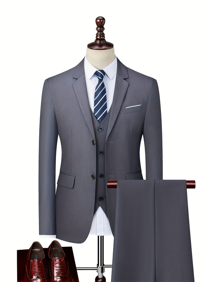 Men’s Two-Piece Suit | Single Breasted Notch Lapel