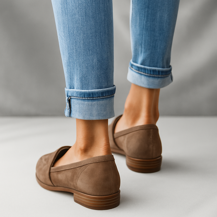 Loafers for Women | Pointed Strap Detail