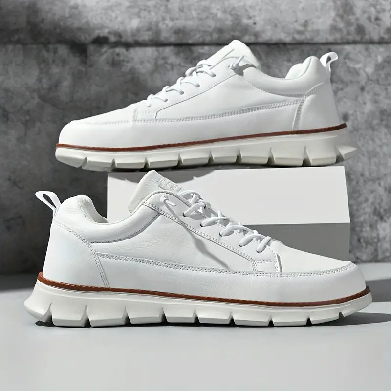 Men's Sneakers  | Lace-Up Rounded Toe