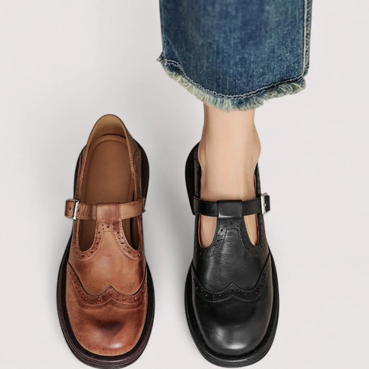 Mary Jane Shoes for Women | Decorative Brogue Detailing
