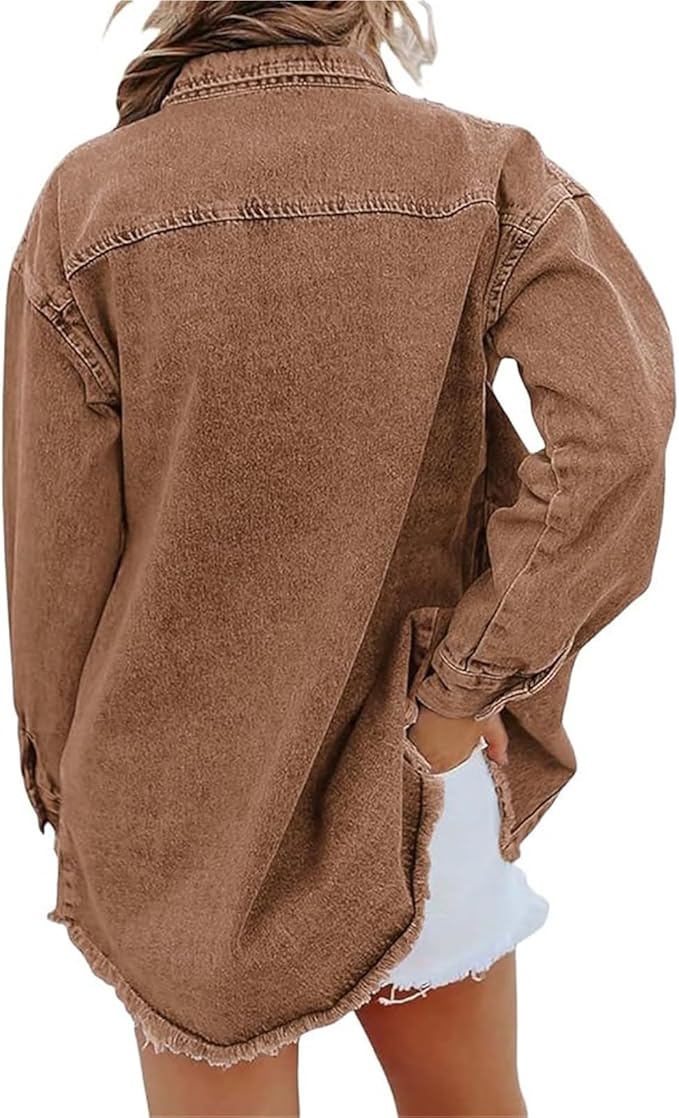 Women’s Jacket | Button Front Oversized