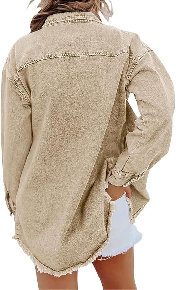 Women’s Jacket | Button Front Oversized