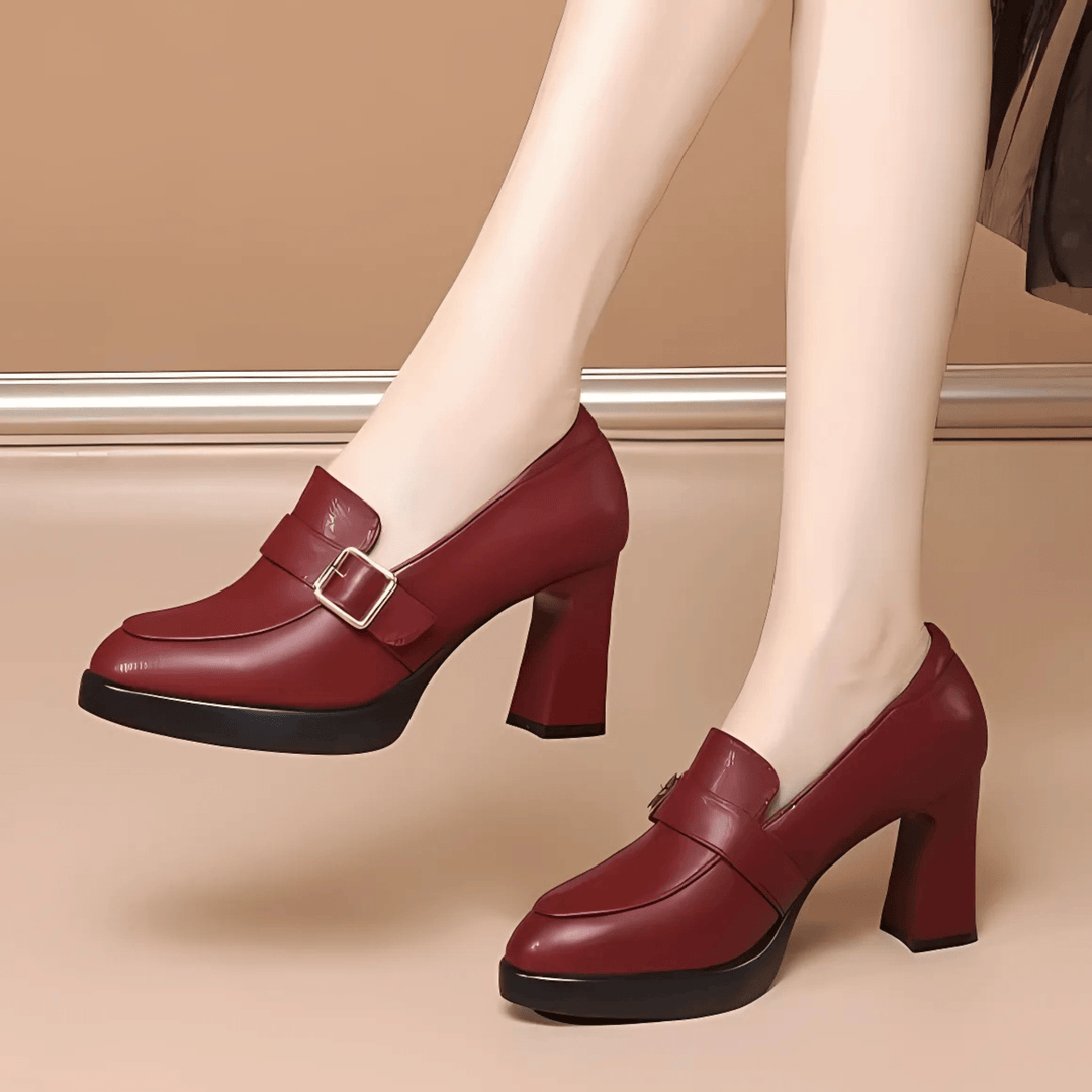 Mary Jane Shoes for Women | Block Heel Classic Strap Detail
