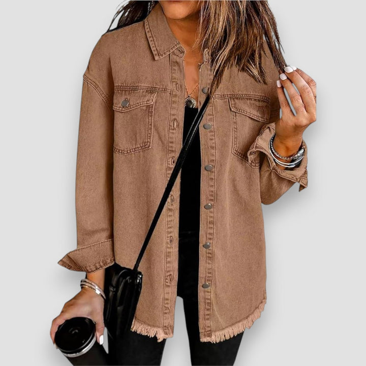 Women’s Jacket | Button Front Oversized