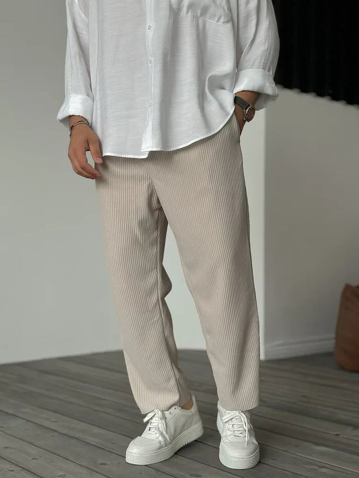 Men's Trousers | Ribbed Elastic