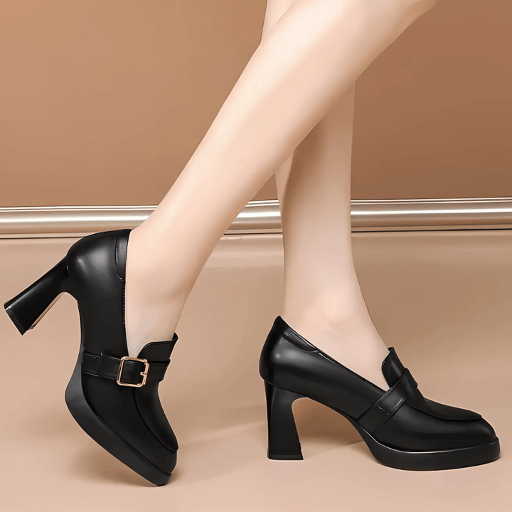 Mary Jane Shoes for Women | Block Heel Classic Strap Detail