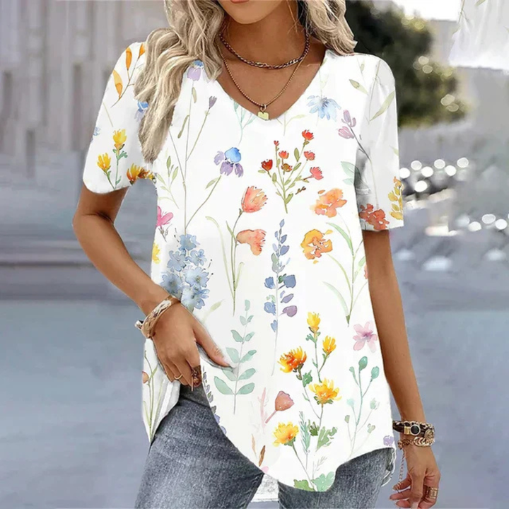 Women’s T-Shirt | Floral Print Design