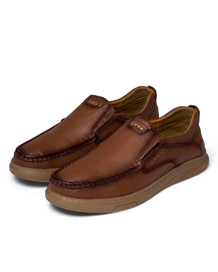 Men's Slip on Shoes | Low-Cut Stitched Upper