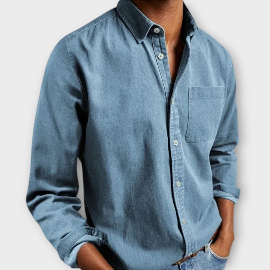 Men’s Dress Shirt | Long-Sleeve Chest Pocket