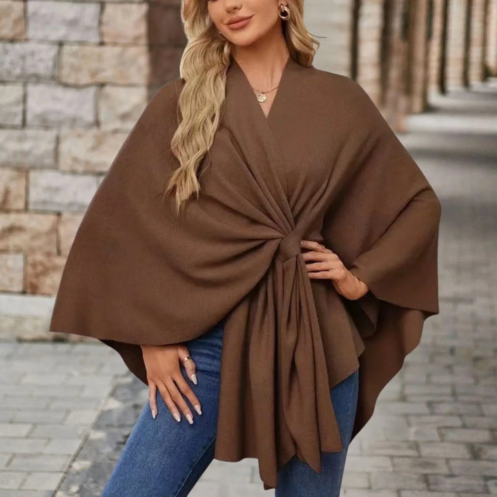 Women’s Poncho | Asymmetrical Hemline