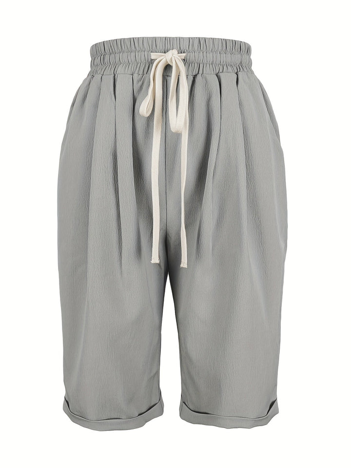 Women's Shorts | Cropped Pull-On Construction