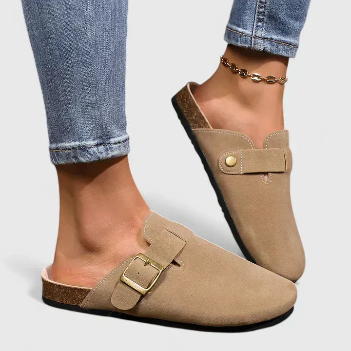 Loafers for Women | Low-cut Buckle Strap