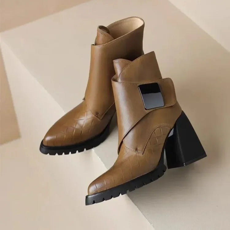 Boots For Women | Ankle-Length Shaft Upper Strap