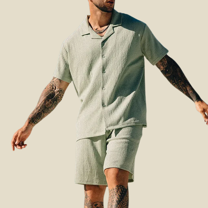 Men's Camp Shirt Set | Two-Piece