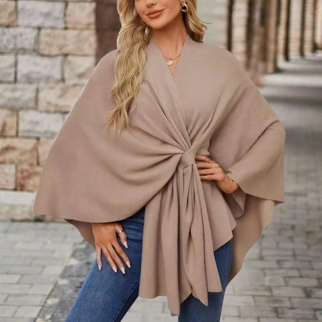 Women’s Poncho | Asymmetrical Hemline