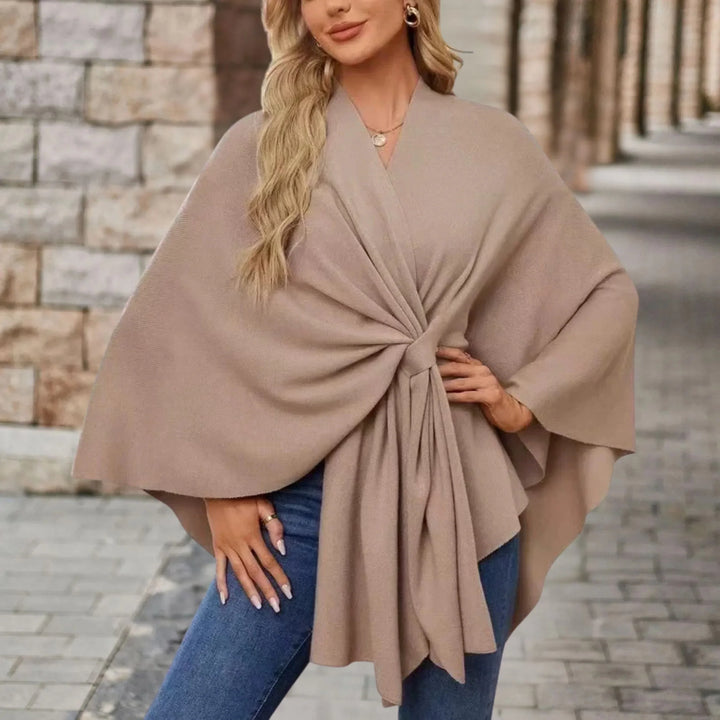 Women’s Poncho | Asymmetrical Hemline