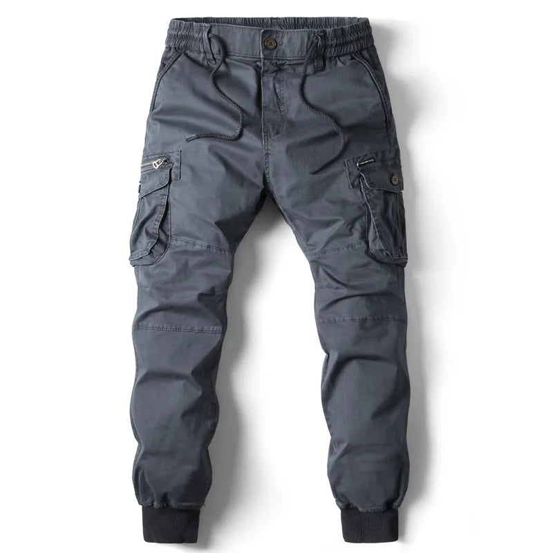 Men’s Jogger Pants | Cargo Pocket Cuffed Hem