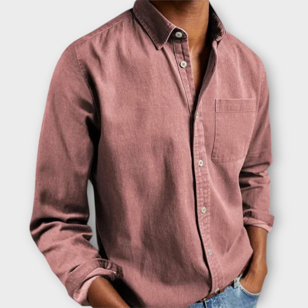 Men’s Dress Shirt | Long-Sleeve Chest Pocket