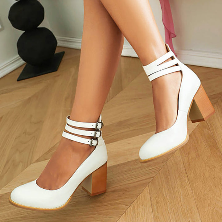 Heels For Women | Adjustable Buckle Closure