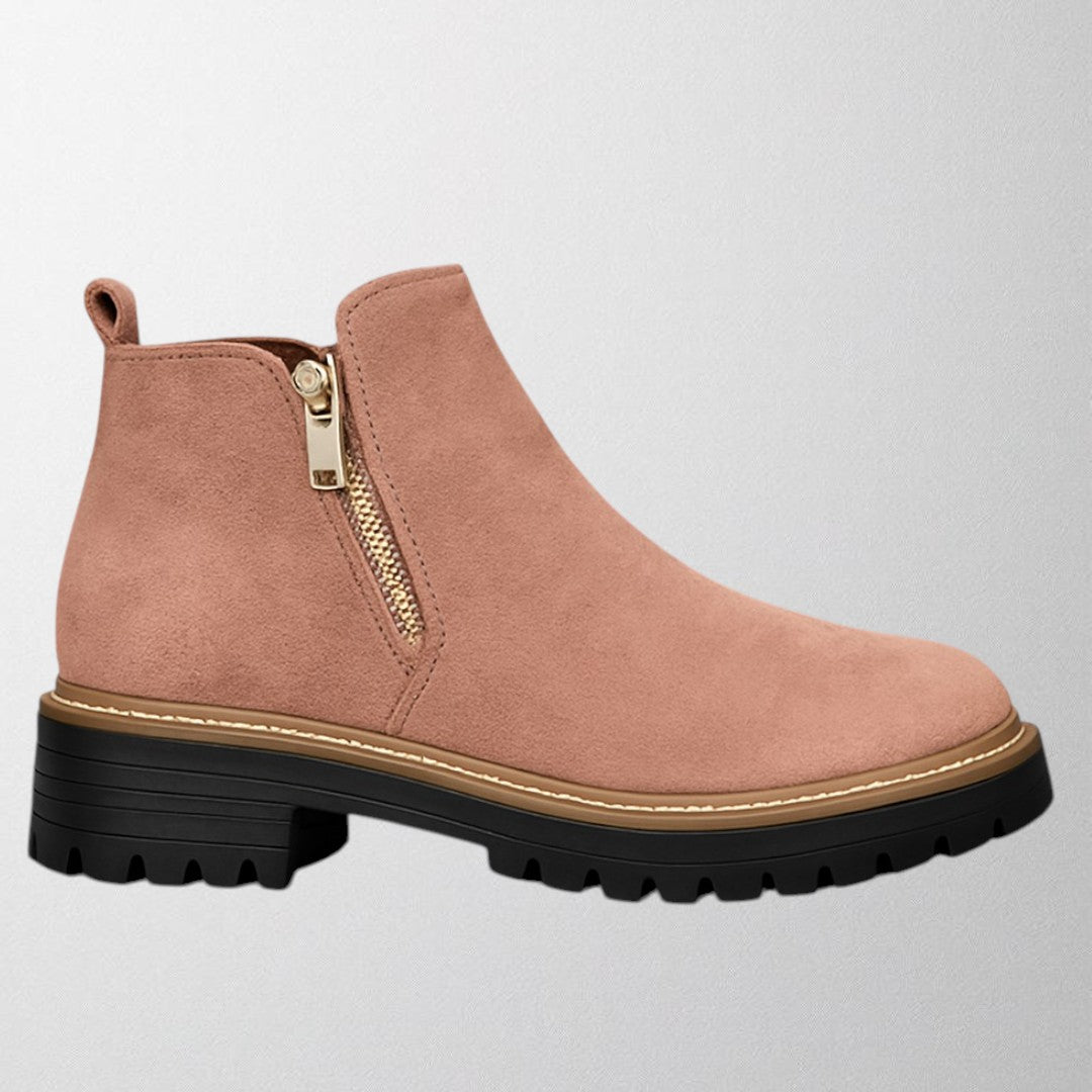 Boots For Women | Side Zipper Closure Rounded Toe