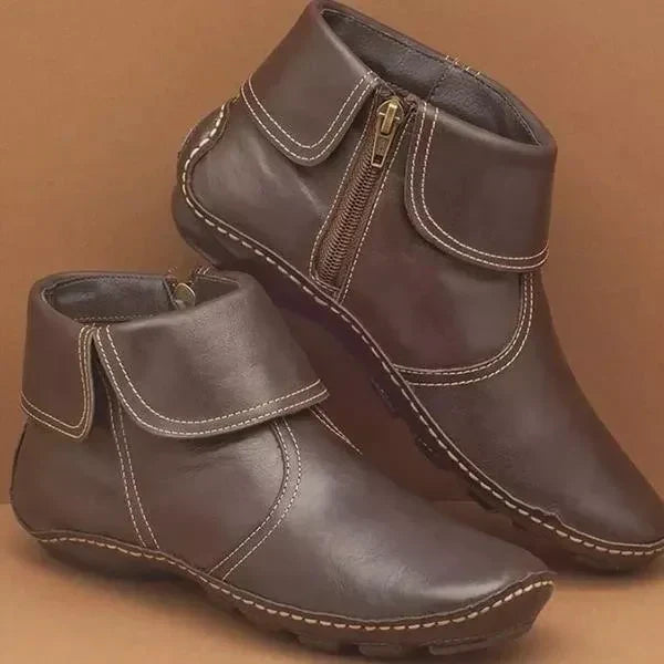 Boots for Women | Vintage-Style Contrast Stitching
