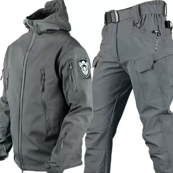 Men’s Two-Piece Set | Multi Pocket Jacket and Pants