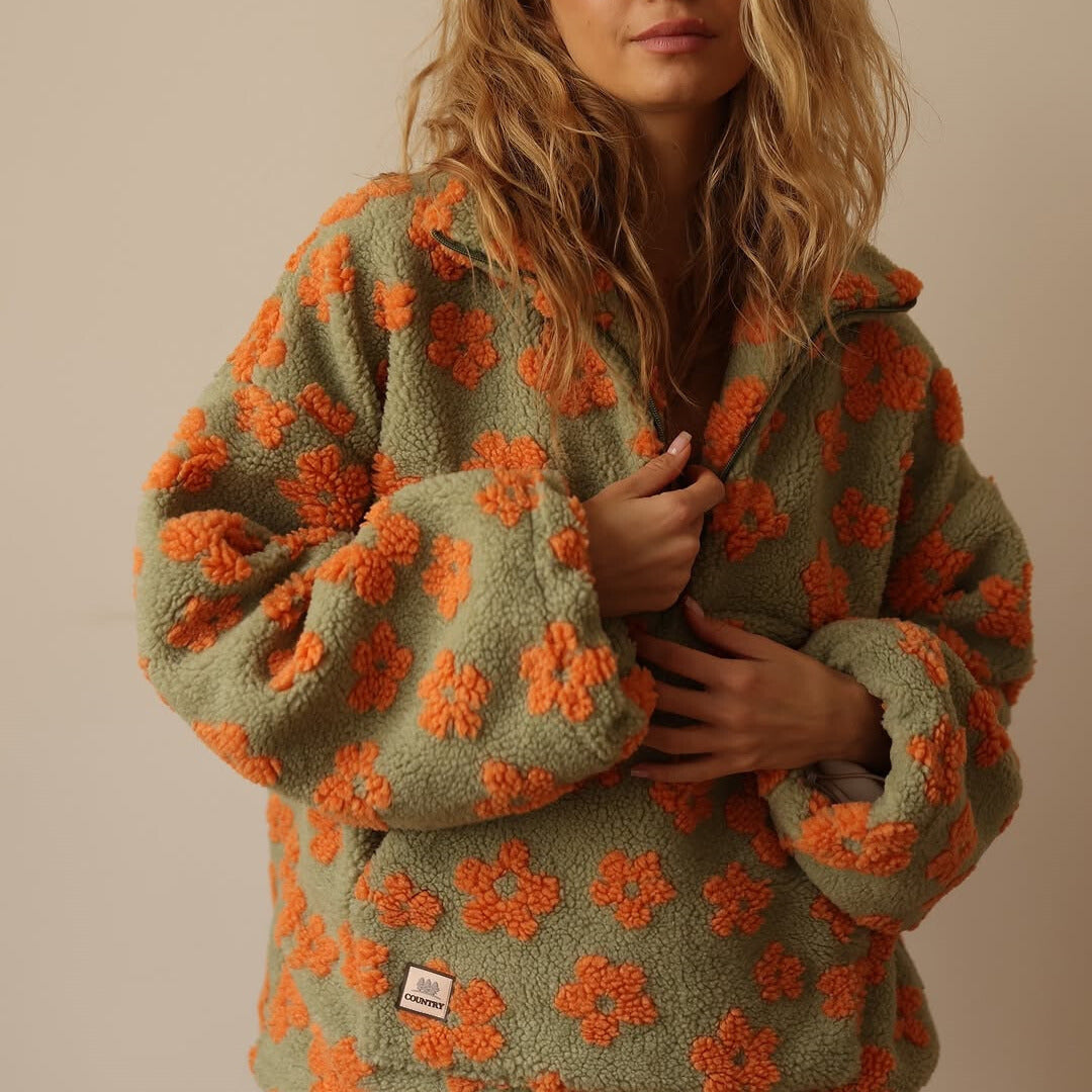 Women’s Sweater | Floral Pattern