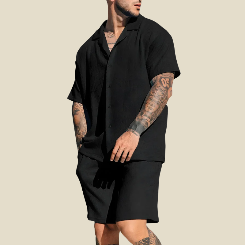 Men's Camp Shirt Set | Two-Piece