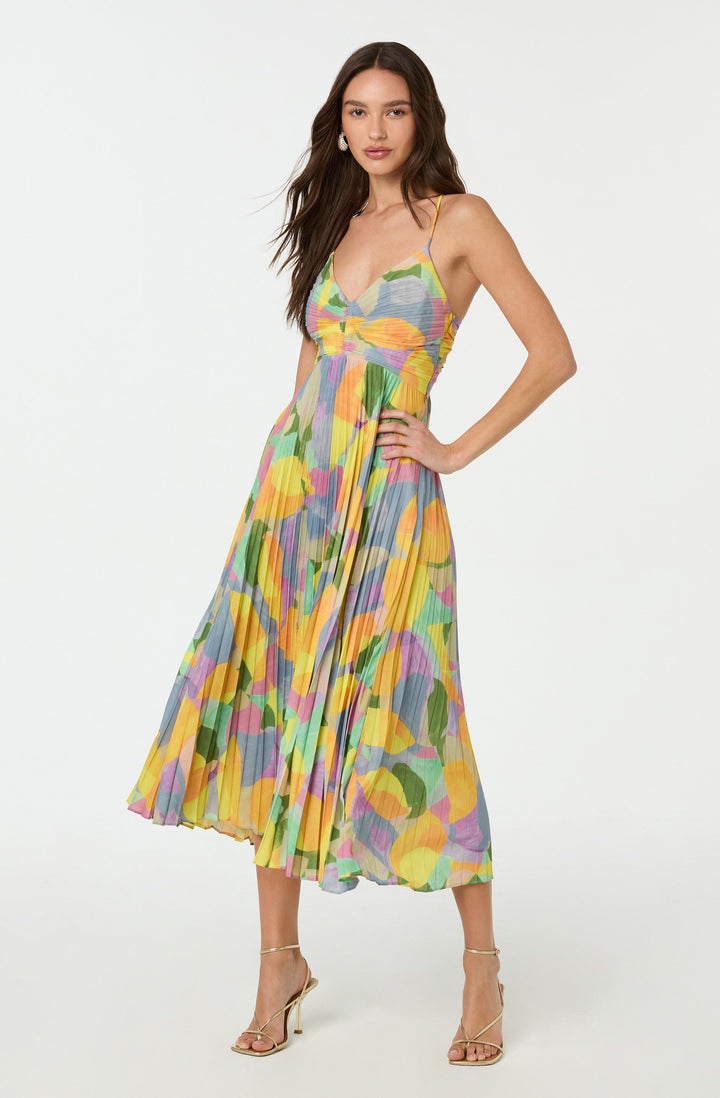 Women’s Dress | Pleated Maxi Length