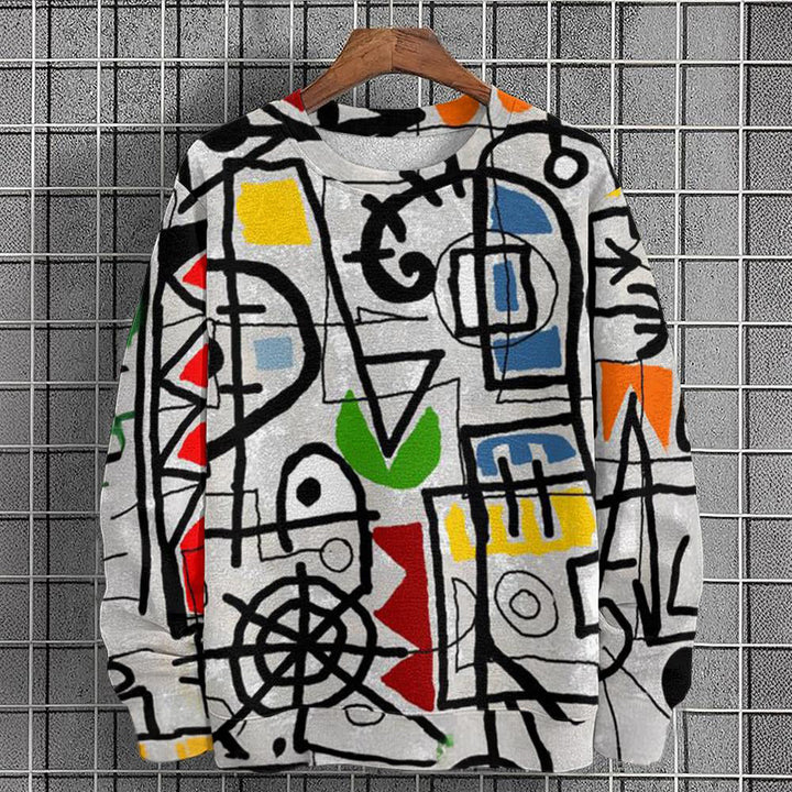 Men’s Sweatshirt | Abstract Graphic Print