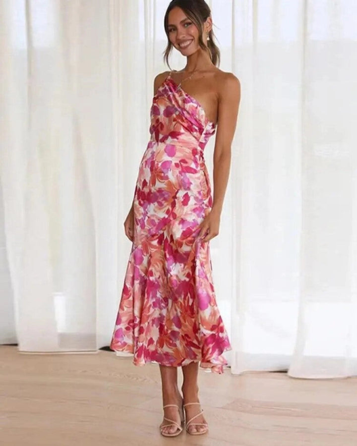 Women's Dress | Floral Print Bodice Design