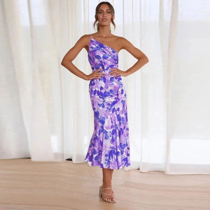 Women's Dress | Floral Print Bodice Design